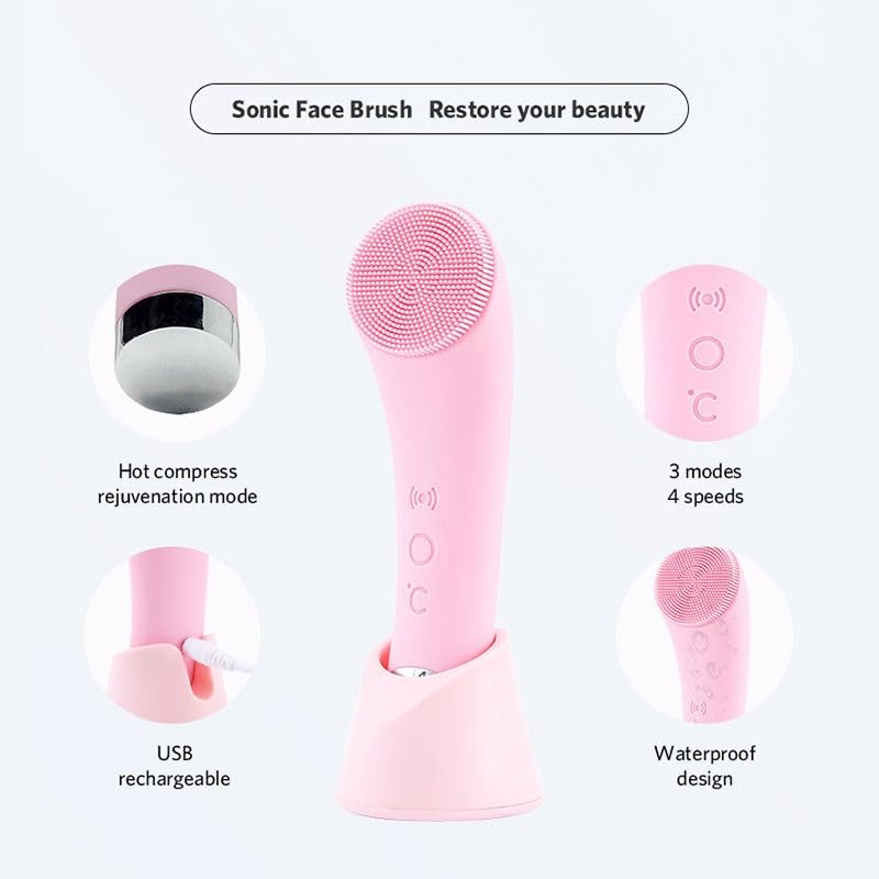 Electric Silicone Facial Cleanser
