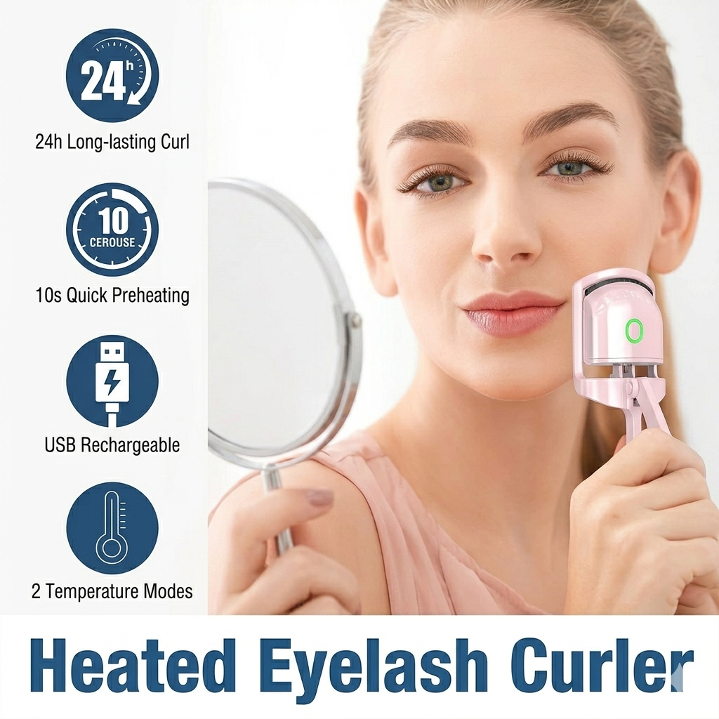Electric Heated Eyelash Curler