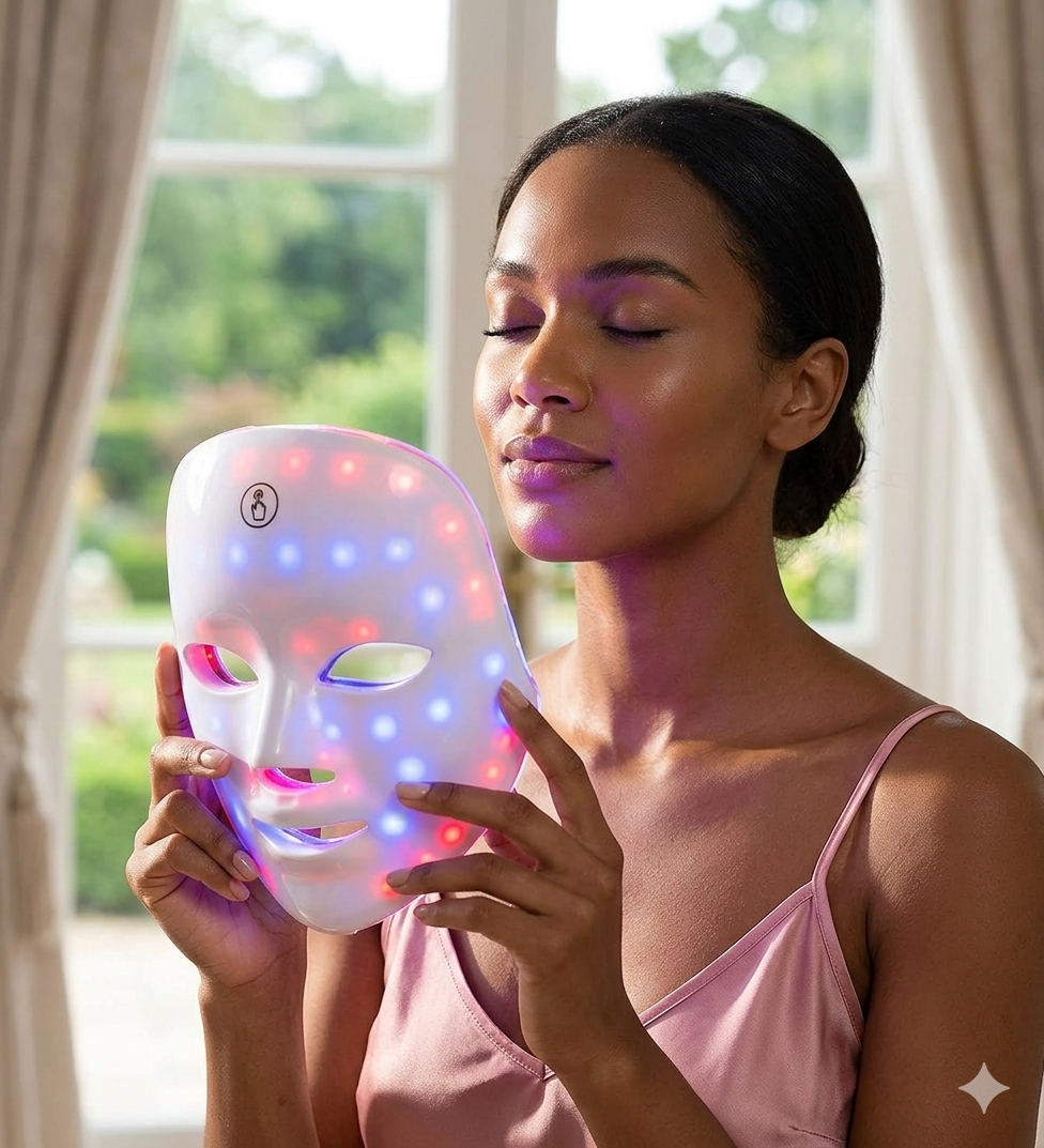 LED 7-Color Light Therapy Face Mask