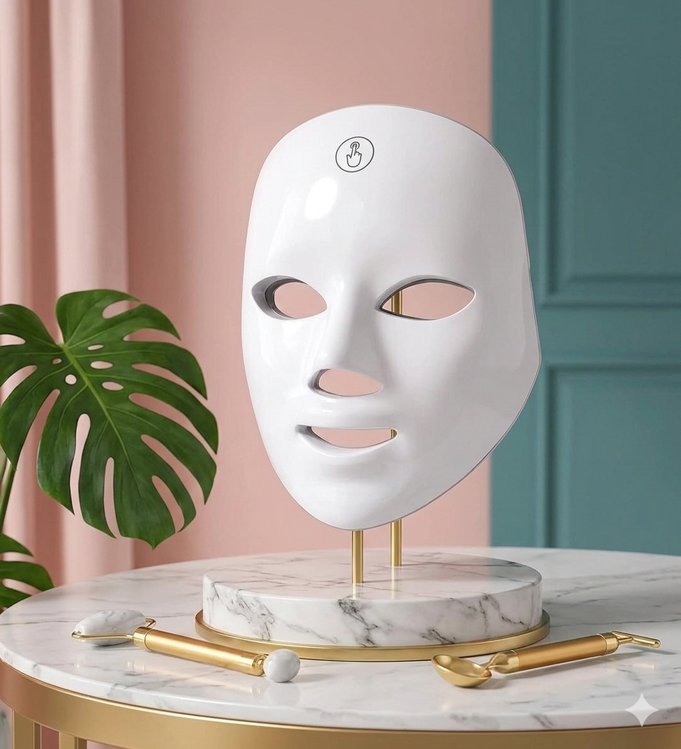 LED 7-Color Light Therapy Face Mask