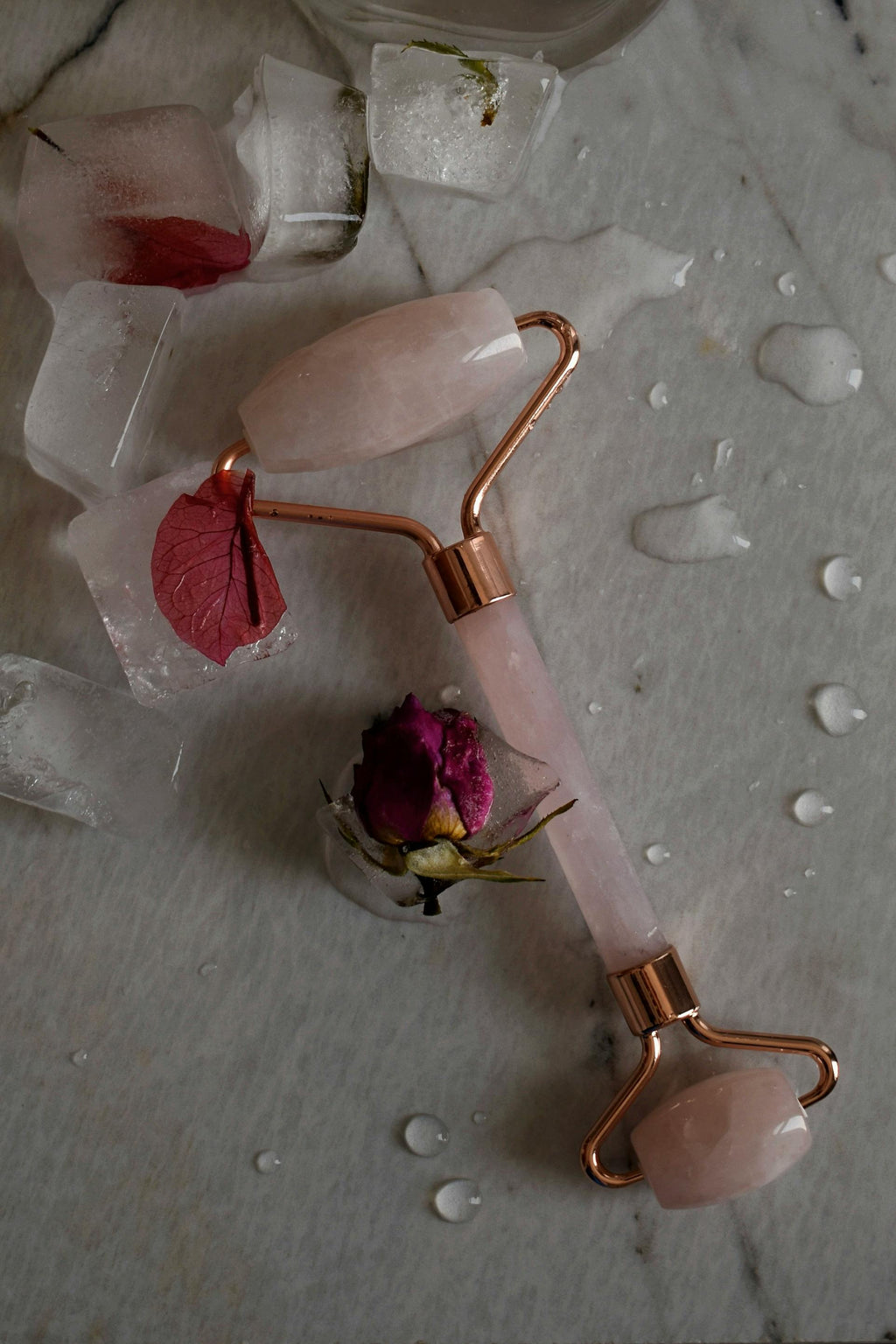 Rose Quartz Facial Roller