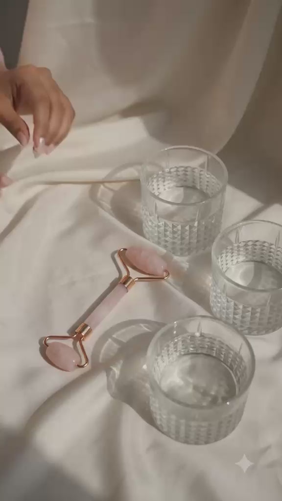 Rose Quartz Facial Roller